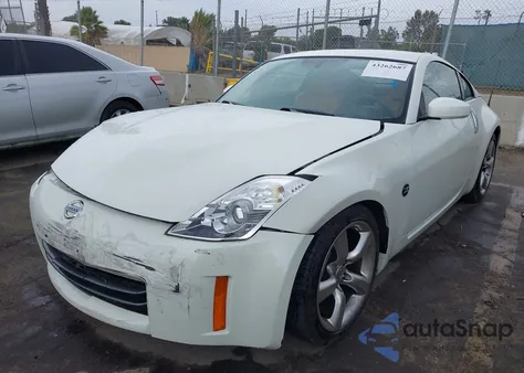 2008 Nissan 350Z Touring z USA, uszkodzony, nr VIN JN1BZ34D78M705625